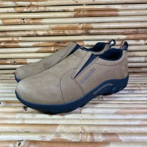 Merrell Jungle Moc Nubuck Shoes Brown Womens 7